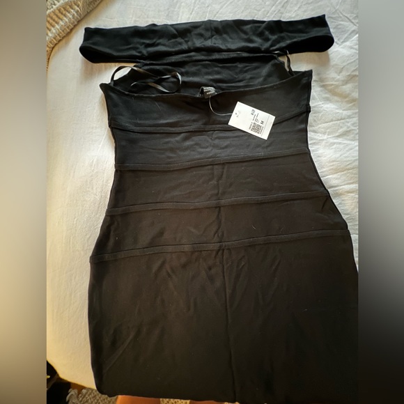 Off-the-Shoulder Cutout Mini Dress💥 - Picture 3 of 9